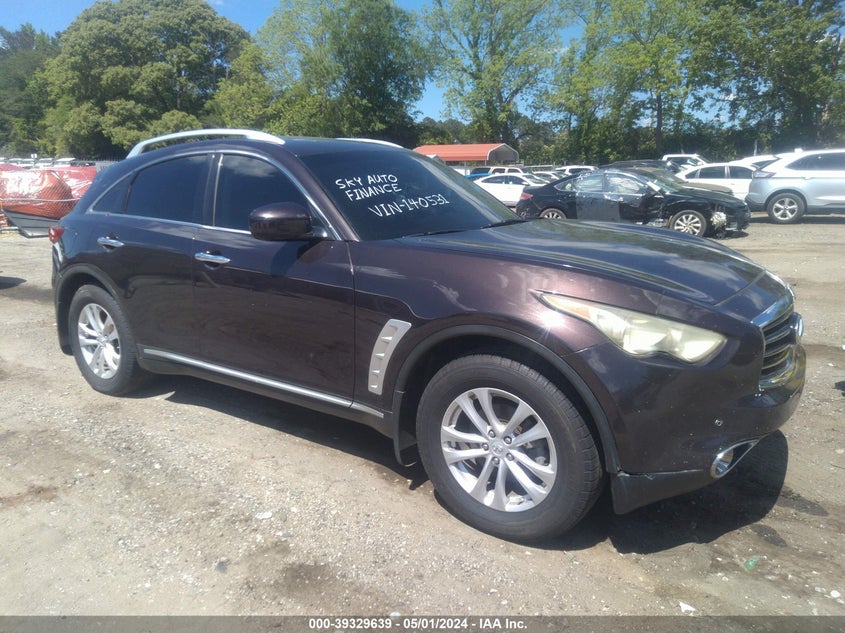 2011 Infiniti Fx35 VIN: JN8AS1MW1BM140531 Lot: 39329639