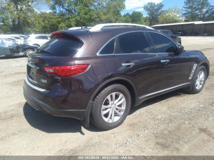 2011 Infiniti Fx35 VIN: JN8AS1MW1BM140531 Lot: 39329639
