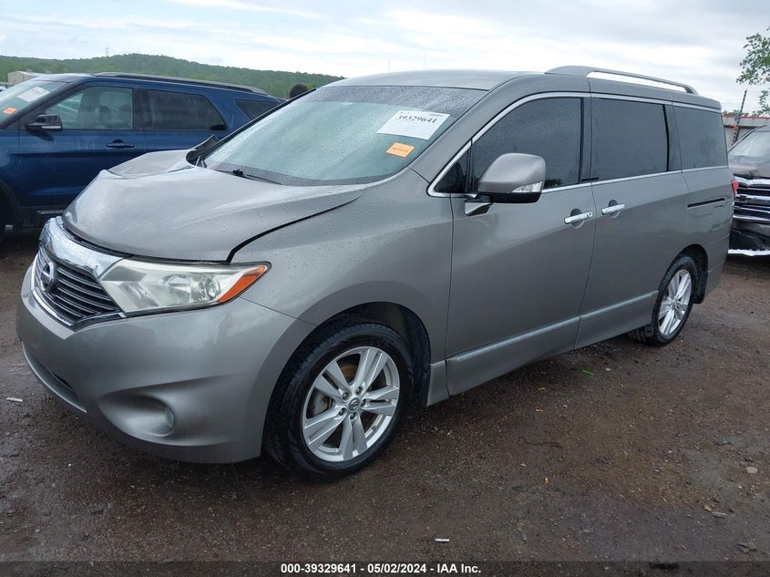 2013 Nissan Quest Le/S/Sl/Sv VIN: JN8AE2KP1D9062251 Lot: 39329641