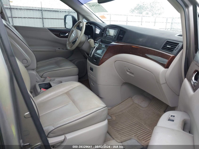 2013 Nissan Quest Le/S/Sl/Sv VIN: JN8AE2KP1D9062251 Lot: 39329641