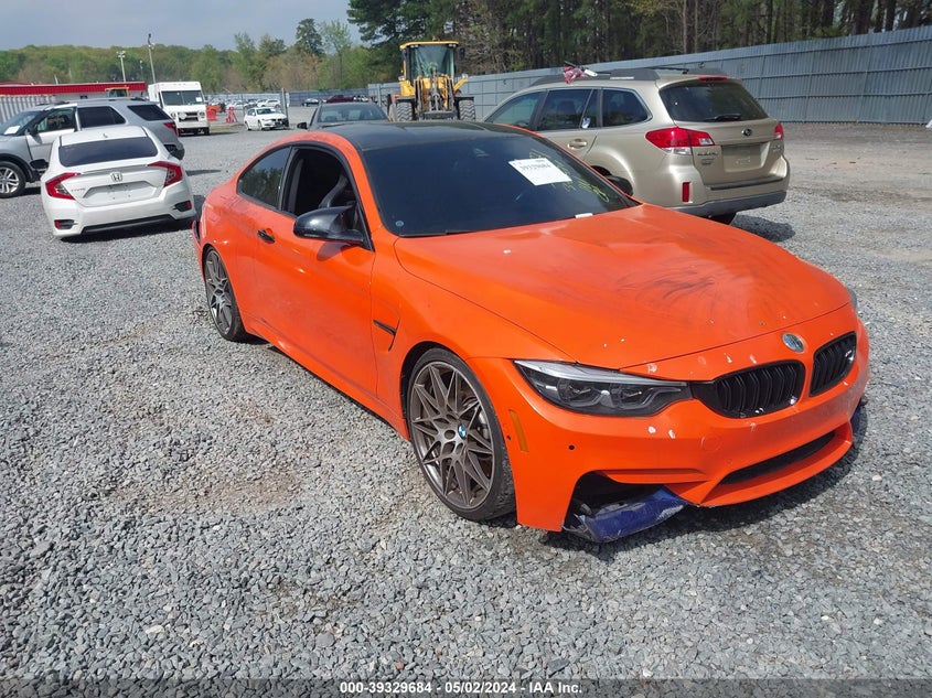 2020 BMW M4 VIN: WBS4Y9C01LAH83172 Lot: 39329684