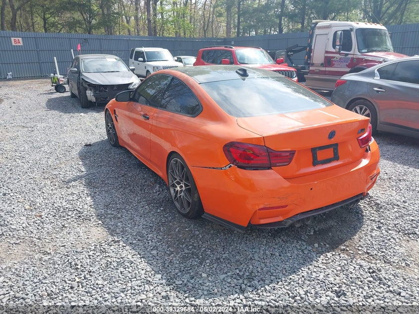 2020 BMW M4 VIN: WBS4Y9C01LAH83172 Lot: 39329684