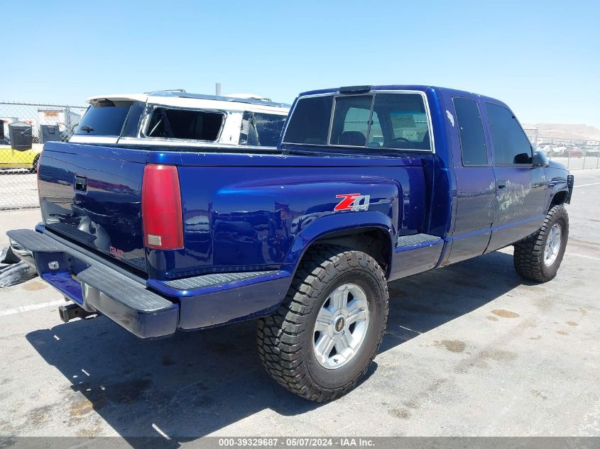 1997 GMC Sierra 1500 Sl Wideside VIN: 2GTEK19R0V1510738 Lot: 39329687