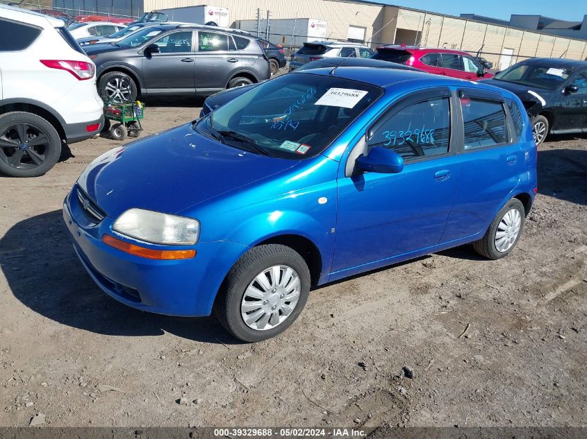 KL1TD66628B081686 | 2008 CHEVROLET AVEO 5