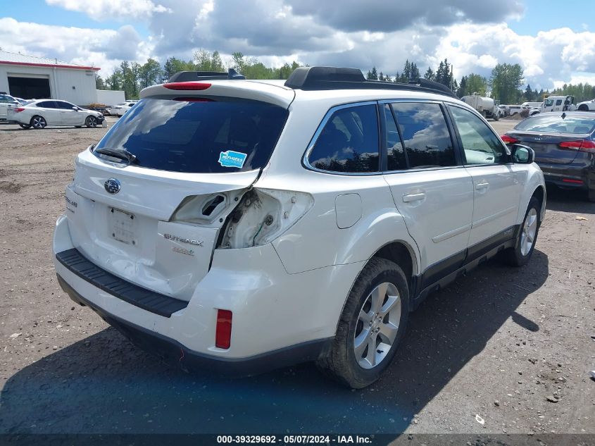 2014 Subaru Outback 2.5I Limited VIN: 4S4BRBMC7E3213950 Lot: 39329692