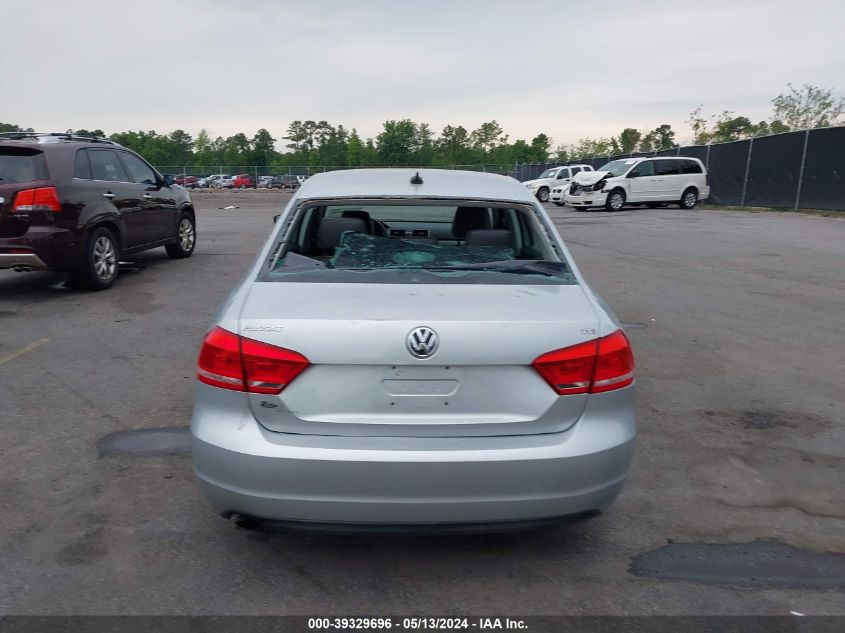 2014 Volkswagen Passat 1.8T Wolfsburg Edition VIN: 1VWAT7A37EC102993 Lot: 39329696