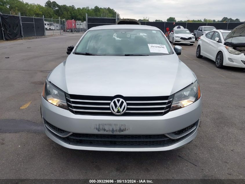 2014 Volkswagen Passat 1.8T Wolfsburg Edition VIN: 1VWAT7A37EC102993 Lot: 39329696