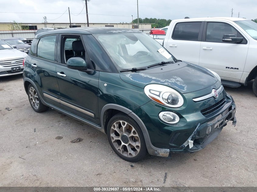 2017 Fiat 500L Trekking VIN: ZFBCFADH1HZ038641 Lot: 39329697