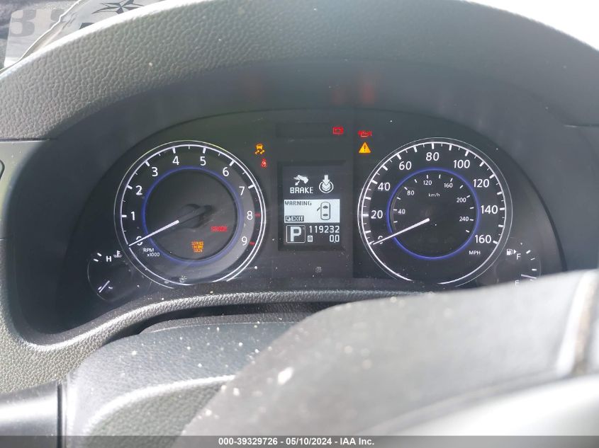 2012 Infiniti G37 Journey VIN: JN1CV6EKXCM424328 Lot: 39329726