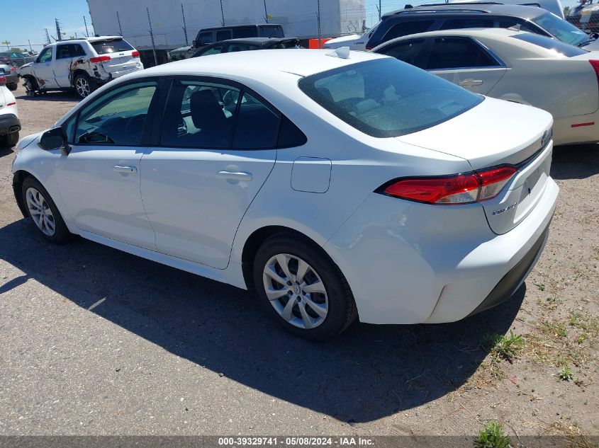 2023 Toyota Corolla Le VIN: 5YFB4MDE4PP011285 Lot: 39329741