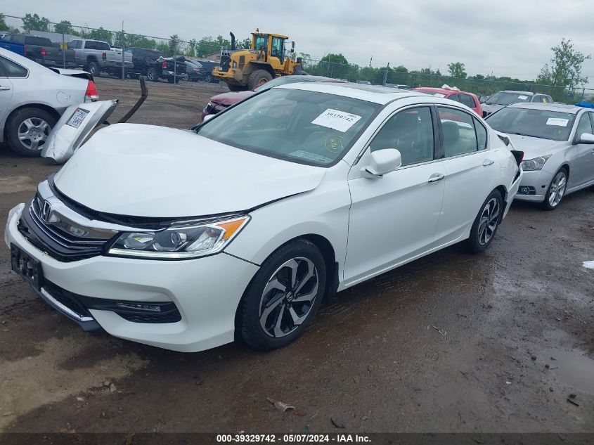 2017 Honda Accord Ex-L V6 VIN: 1HGCR3F86HA021802 Lot: 39329742