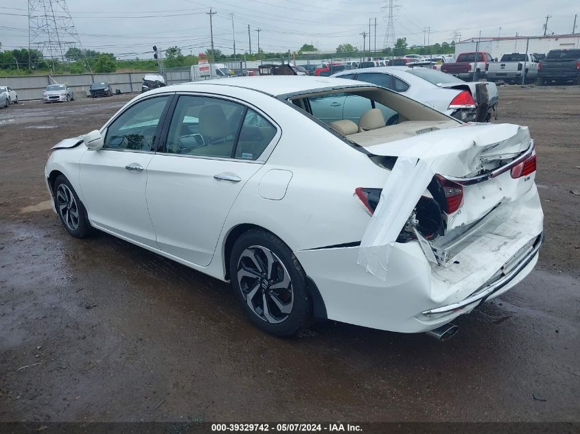 2017 Honda Accord Ex-L V6 VIN: 1HGCR3F86HA021802 Lot: 39329742