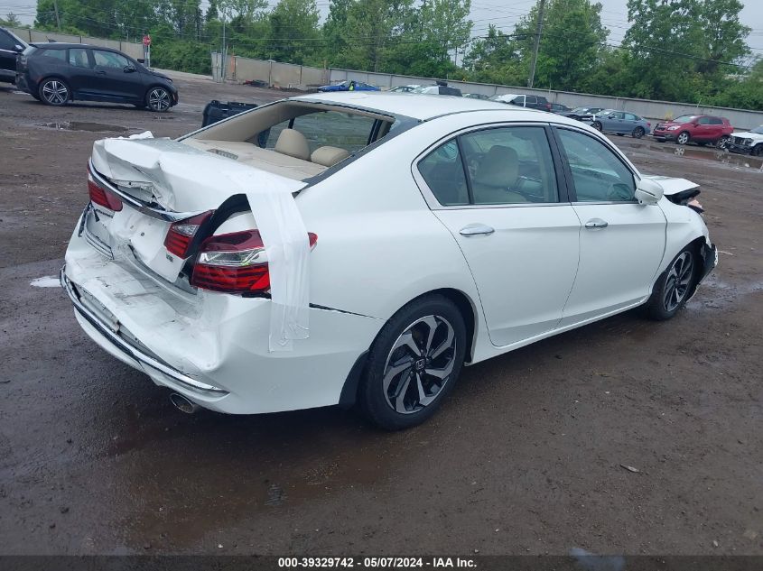 2017 Honda Accord Ex-L V6 VIN: 1HGCR3F86HA021802 Lot: 39329742