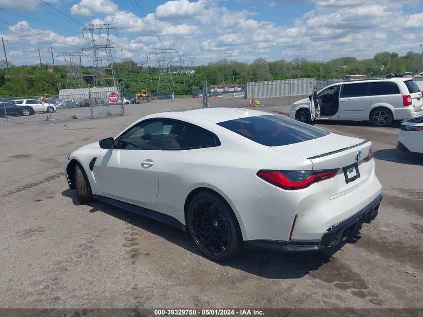 2021 BMW M4 Competition VIN: WBS33AZ00MCH22176 Lot: 39329750