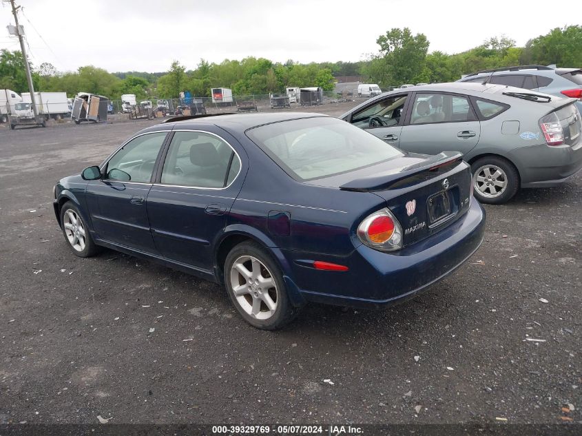 2002 Nissan Maxima Se VIN: JN1DA31A62T303909 Lot: 39329769