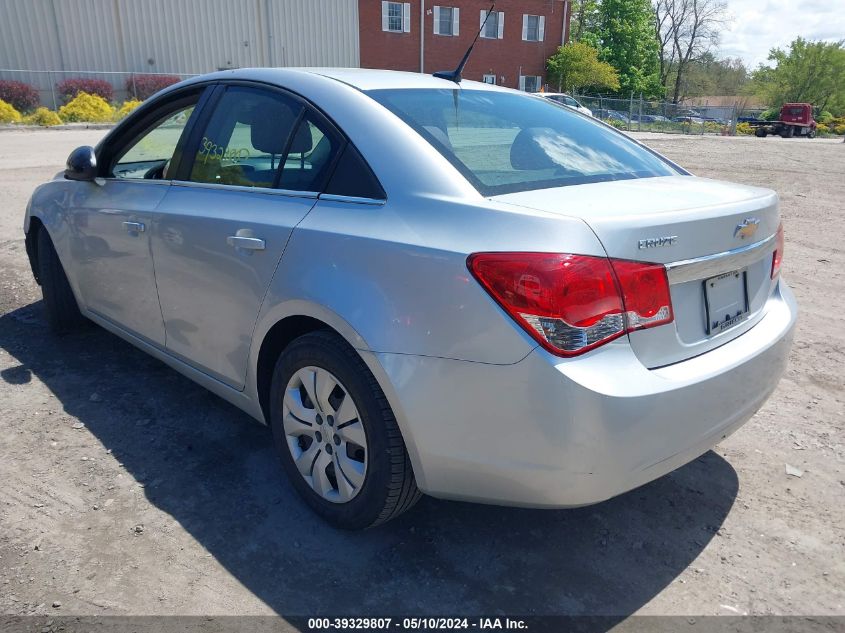 2012 Chevrolet Cruze Ls VIN: 1G1PC5SHXC7355509 Lot: 39329807