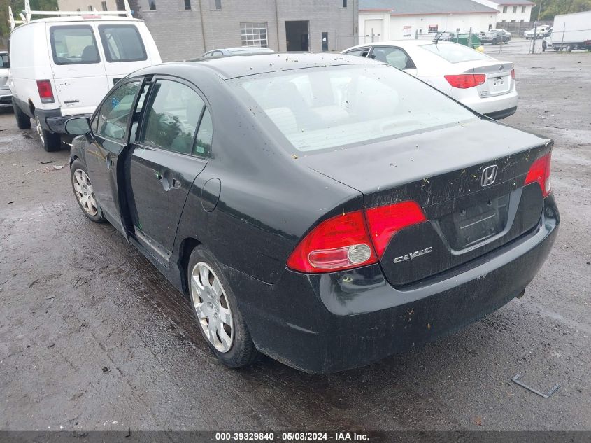 2008 Honda Civic Lx VIN: 2HGFA16528H326746 Lot: 39329840