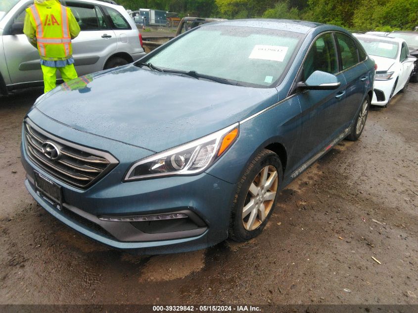 2016 Hyundai Sonata Sport VIN: 5NPE34AF7GH272520 Lot: 39329842