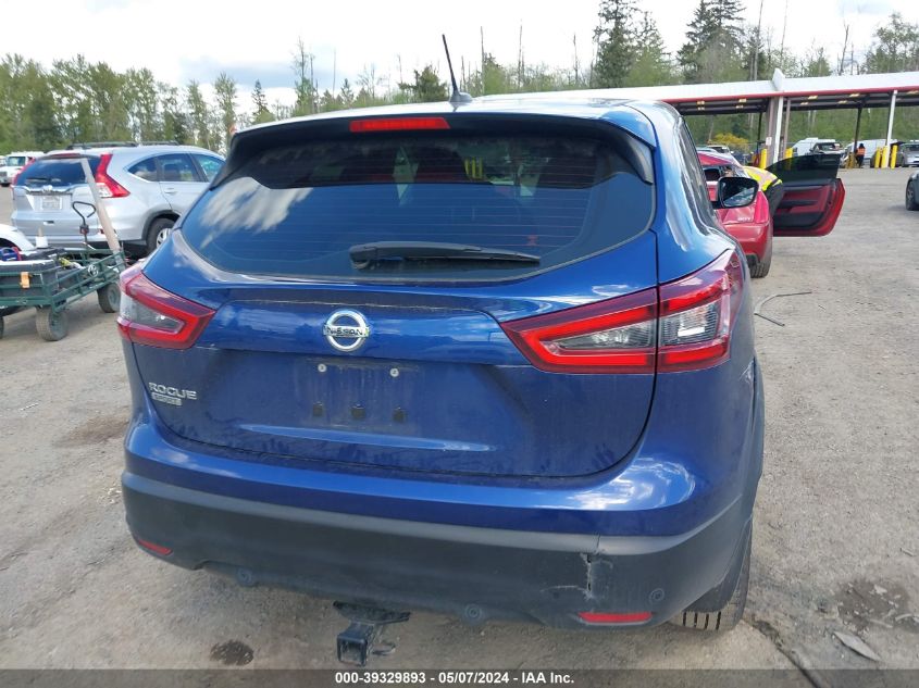 2021 Nissan Rogue Sport S Fwd Xtronic Cvt VIN: JN1BJ1AV6MW302632 Lot: 39329893