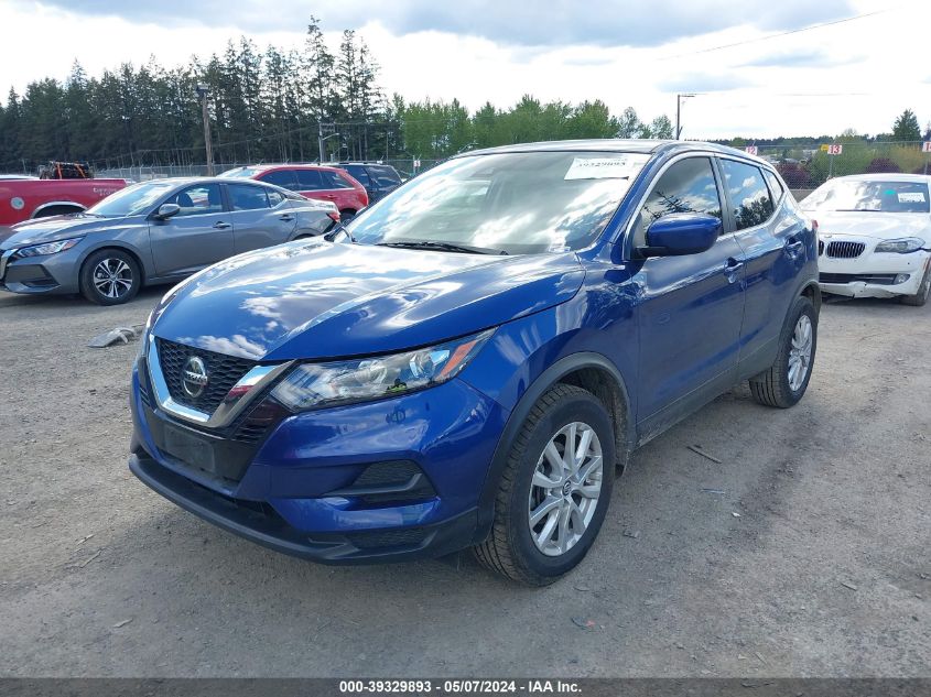 2021 Nissan Rogue Sport S Fwd Xtronic Cvt VIN: JN1BJ1AV6MW302632 Lot: 39329893