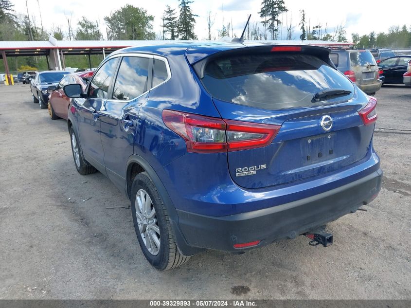 2021 Nissan Rogue Sport S Fwd Xtronic Cvt VIN: JN1BJ1AV6MW302632 Lot: 39329893