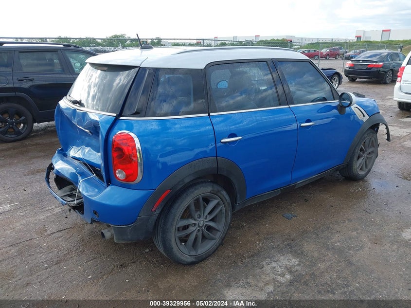 2014 Mini Countryman Cooper VIN: WMWZB3C56EWR41318 Lot: 39329956