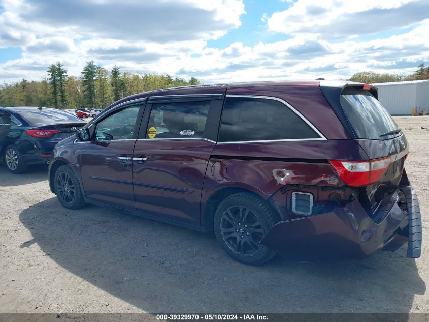 2011 Honda Odyssey Ex-L VIN: 5FNRL5H63BB089071 Lot: 39329970