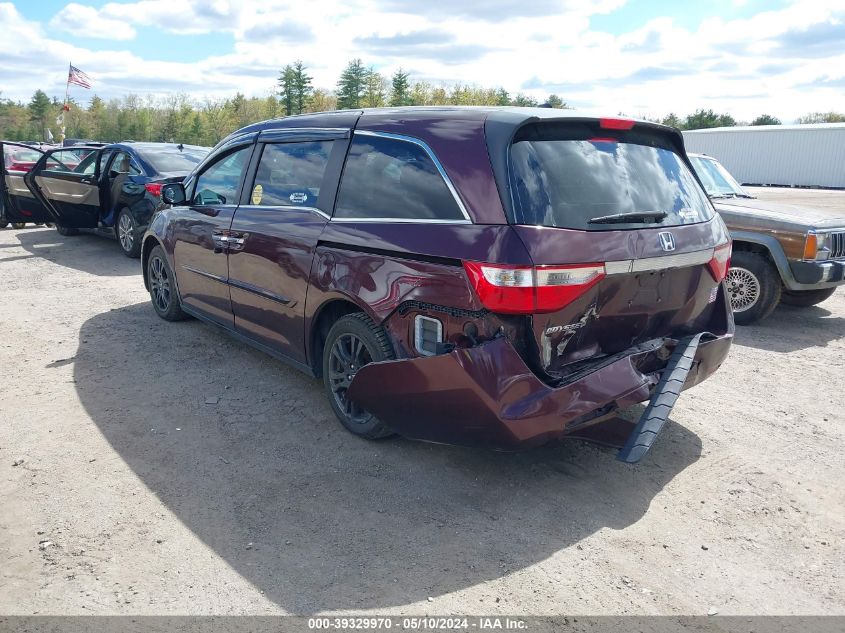 2011 Honda Odyssey Ex-L VIN: 5FNRL5H63BB089071 Lot: 39329970