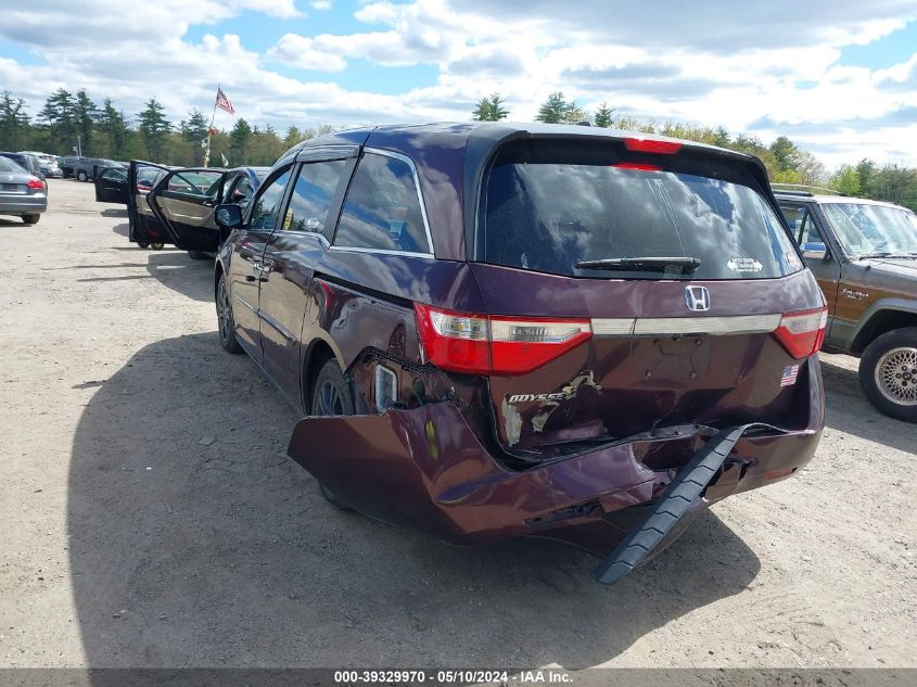 2011 Honda Odyssey Ex-L VIN: 5FNRL5H63BB089071 Lot: 39329970