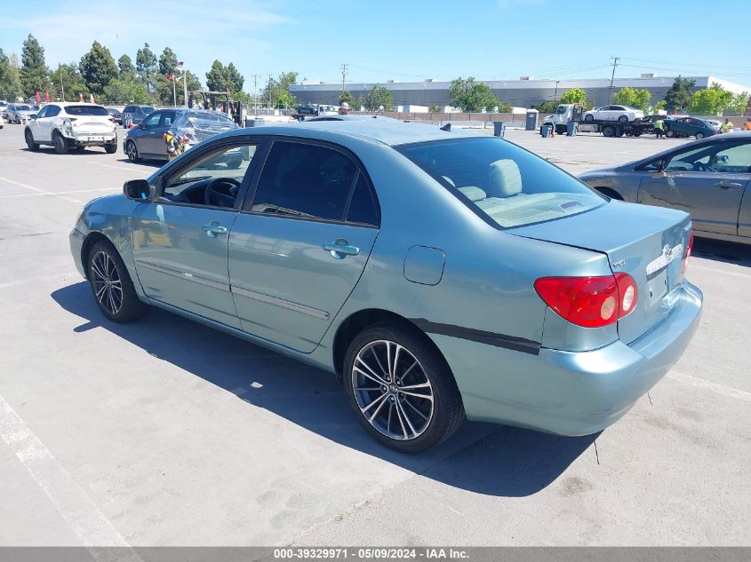 2005 Toyota Corolla Le VIN: 1NXBR32E25Z549672 Lot: 39329971