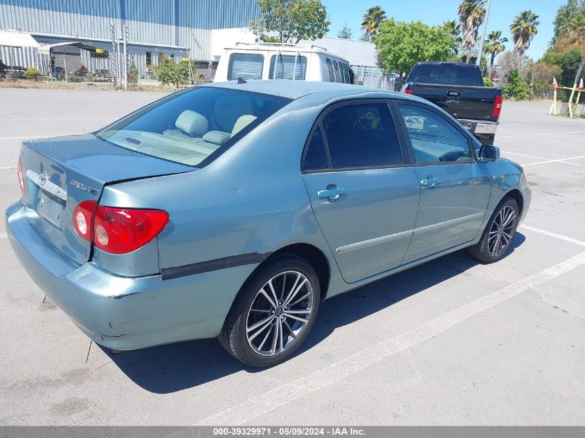 2005 Toyota Corolla Le VIN: 1NXBR32E25Z549672 Lot: 39329971