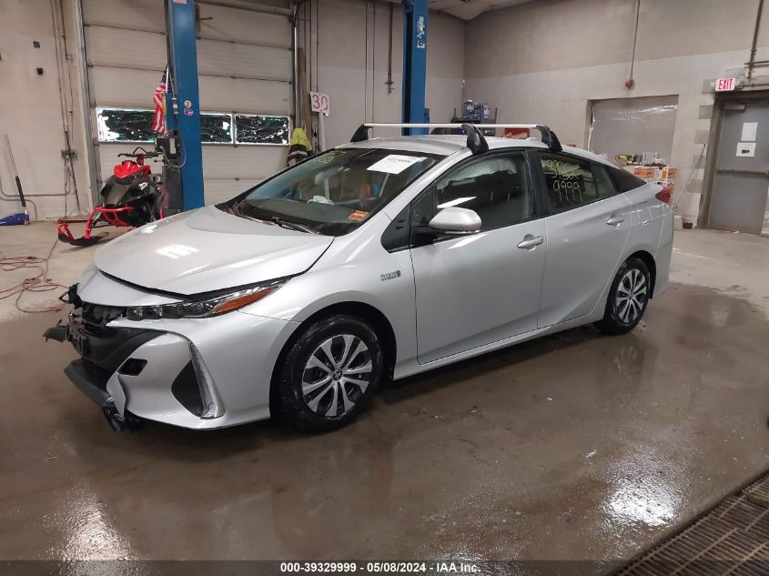 2022 Toyota Prius Prime Le VIN: JTDKAMFP4N3214853 Lot: 39329999