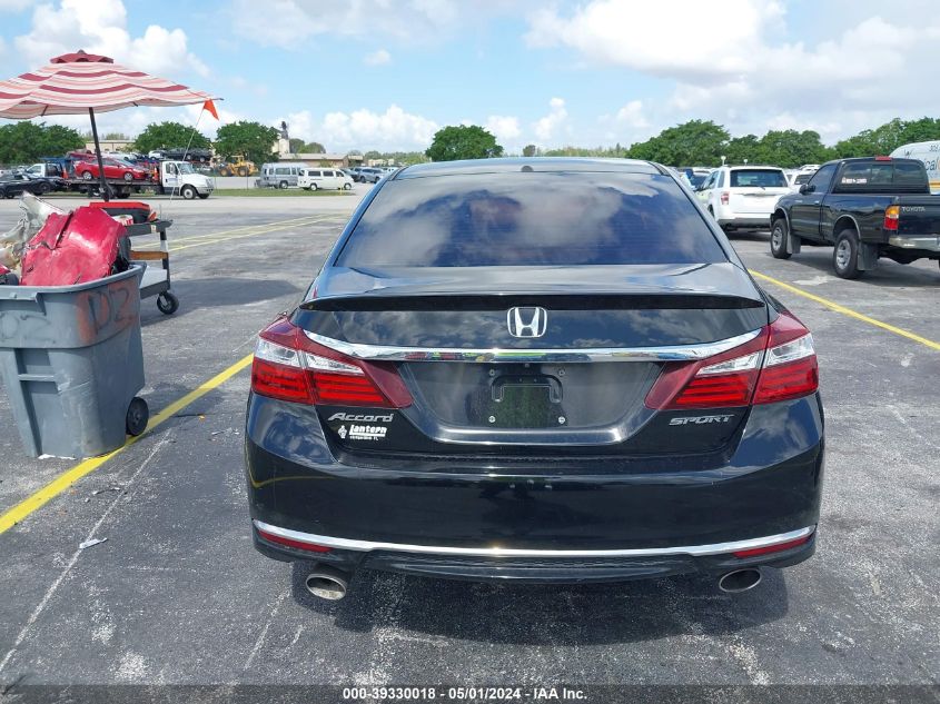 2017 Honda Accord Sport VIN: 1HGCR2F51HA086797 Lot: 39330018