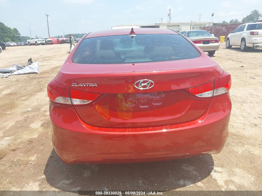 2012 Hyundai Elantra Gls (Ulsan Plant) VIN: KMHDH4AE5CU464972 Lot: 39330028