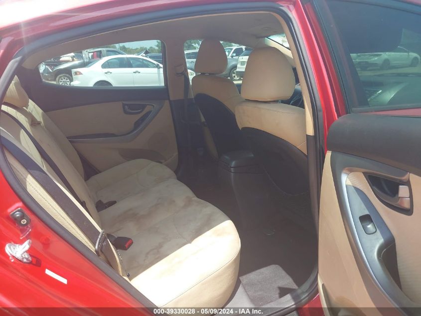 2012 Hyundai Elantra Gls (Ulsan Plant) VIN: KMHDH4AE5CU464972 Lot: 39330028