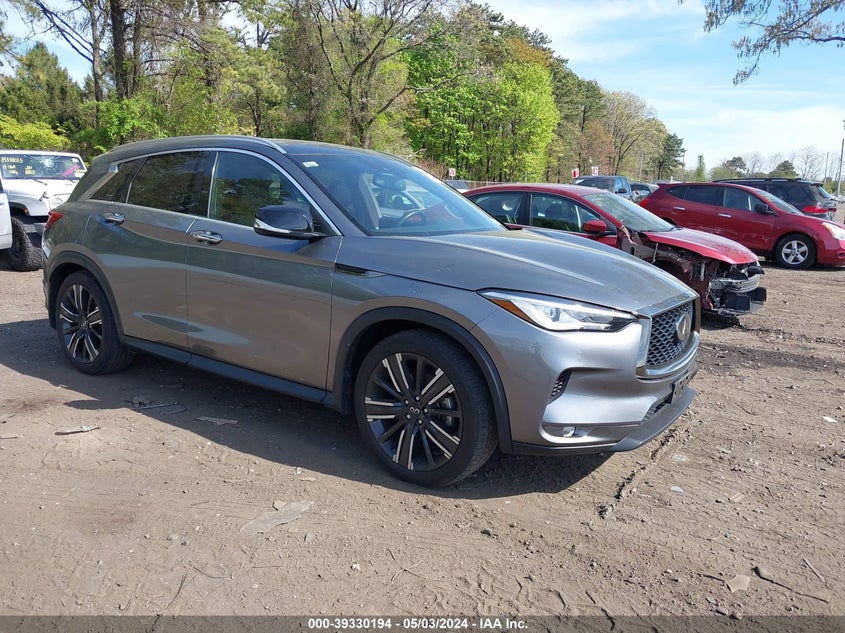 2021 Infiniti Qx50 Luxe Awd VIN: 3PCAJ5BB9MF104829 Lot: 39330194