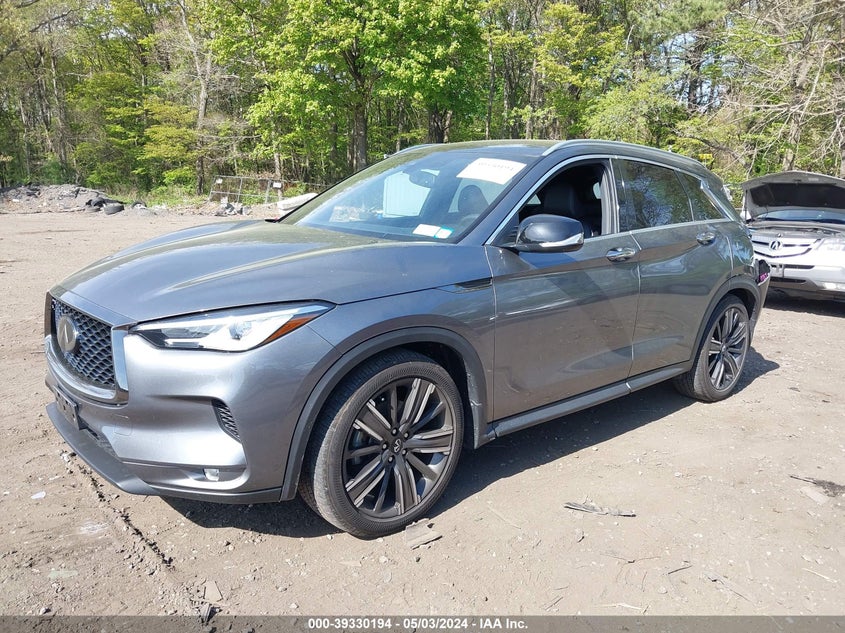 2021 Infiniti Qx50 Luxe Awd VIN: 3PCAJ5BB9MF104829 Lot: 39330194