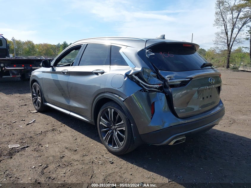 2021 Infiniti Qx50 Luxe Awd VIN: 3PCAJ5BB9MF104829 Lot: 39330194