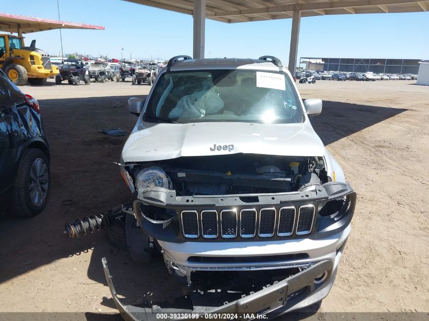 2019 Jeep Renegade Latitude 4X4 VIN: ZACNJBBB9KPK47783 Lot: 39330199