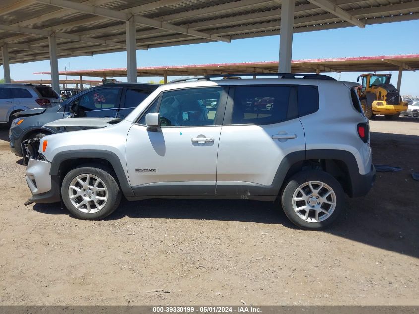 2019 Jeep Renegade Latitude 4X4 VIN: ZACNJBBB9KPK47783 Lot: 39330199