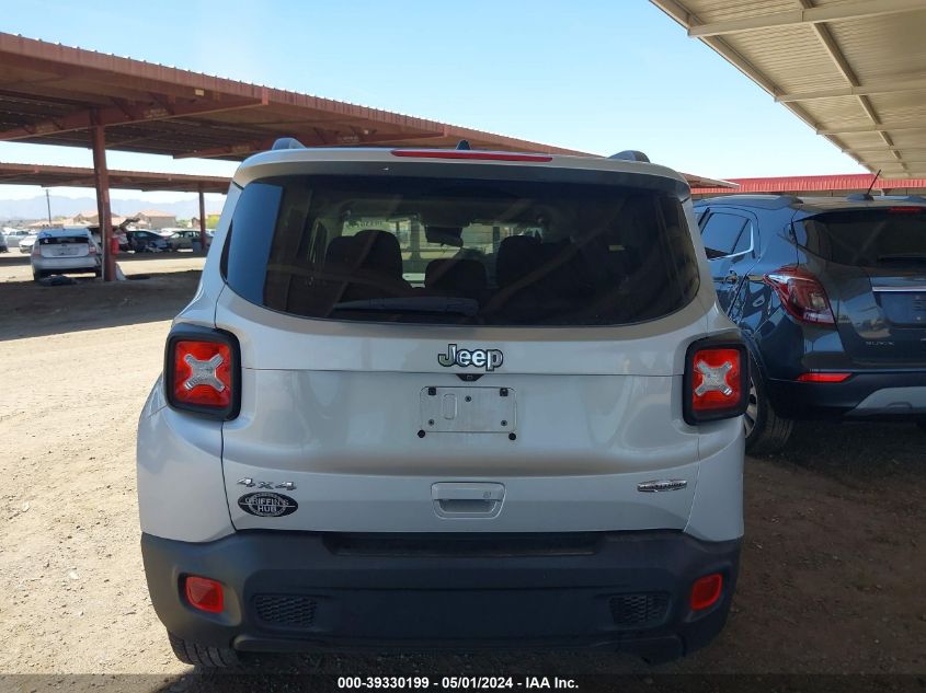 2019 Jeep Renegade Latitude 4X4 VIN: ZACNJBBB9KPK47783 Lot: 39330199