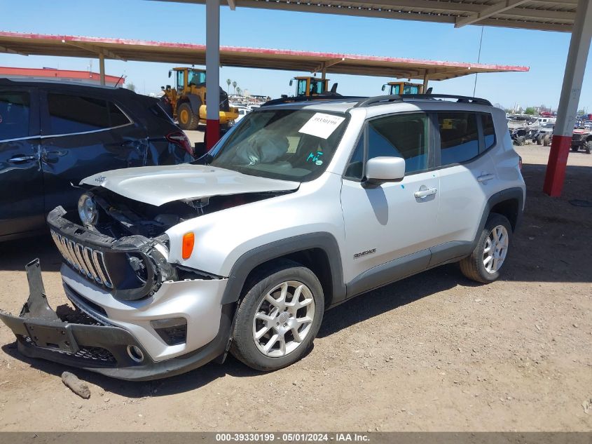 2019 Jeep Renegade Latitude 4X4 VIN: ZACNJBBB9KPK47783 Lot: 39330199