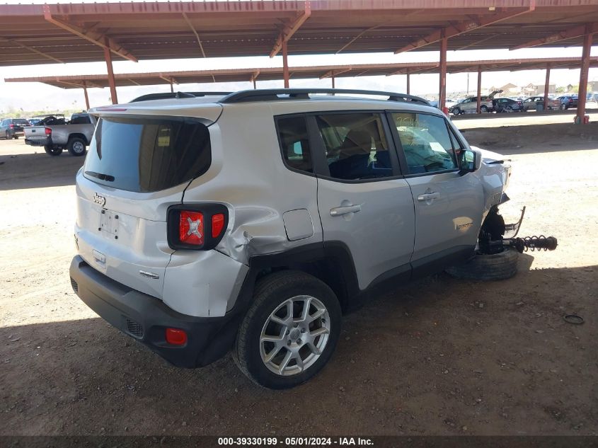 2019 Jeep Renegade Latitude 4X4 VIN: ZACNJBBB9KPK47783 Lot: 39330199