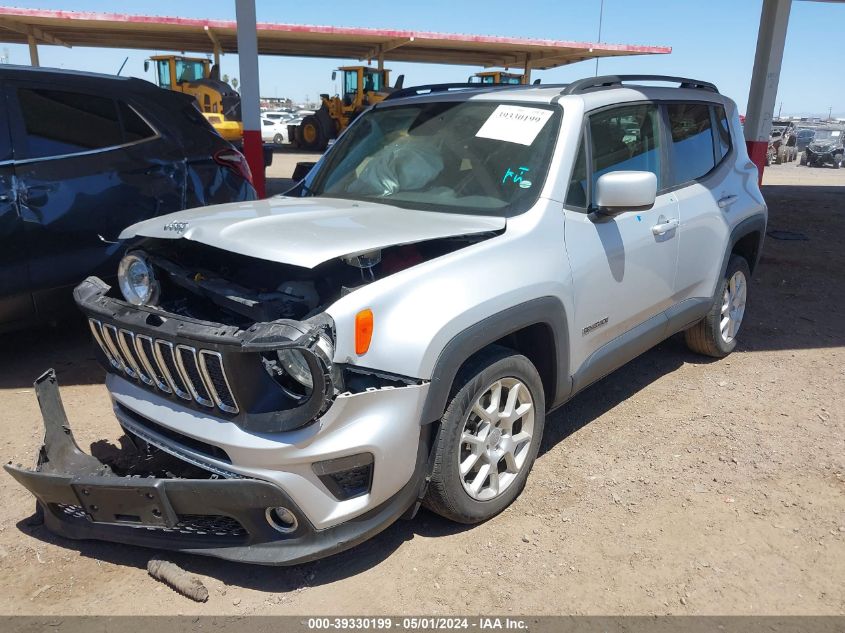 2019 Jeep Renegade Latitude 4X4 VIN: ZACNJBBB9KPK47783 Lot: 39330199