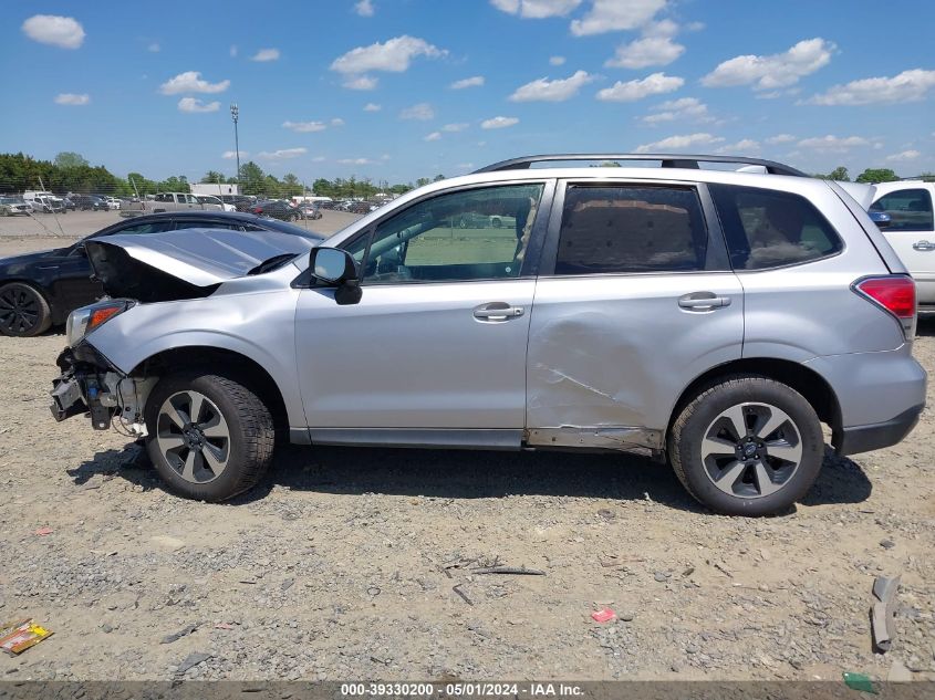 2017 Subaru Forester 2.5I Premium VIN: JF2SJAEC3HH520187 Lot: 39330200