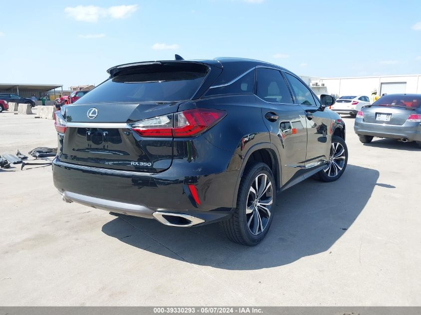 2018 Lexus Rx 350 VIN: 2T2ZZMCA1JC112737 Lot: 39330293