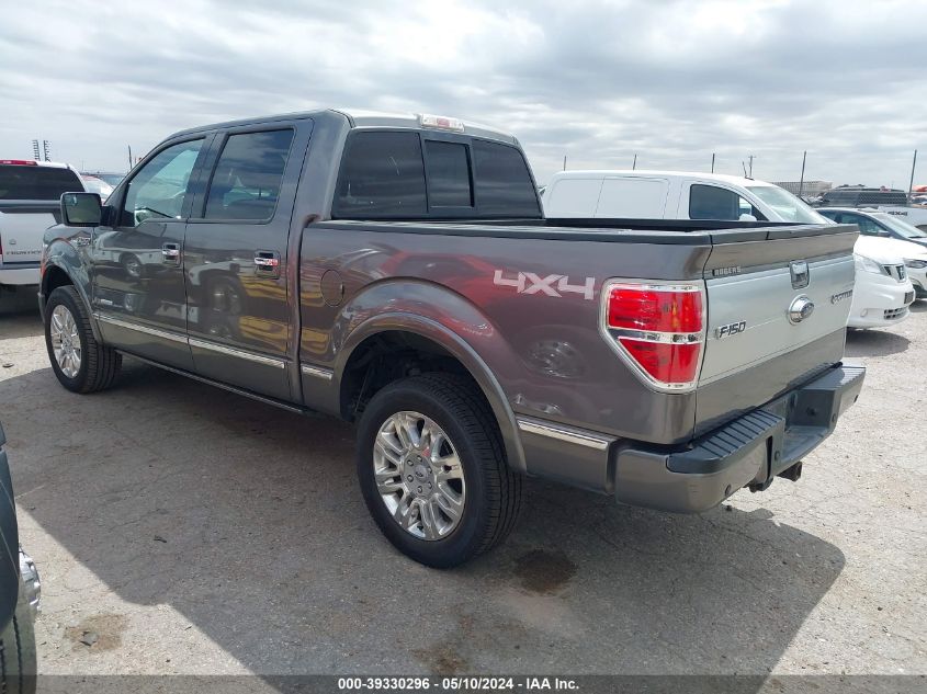 2014 FORD F-150 PLATINUM - 1FTFW1ET0EFB29362