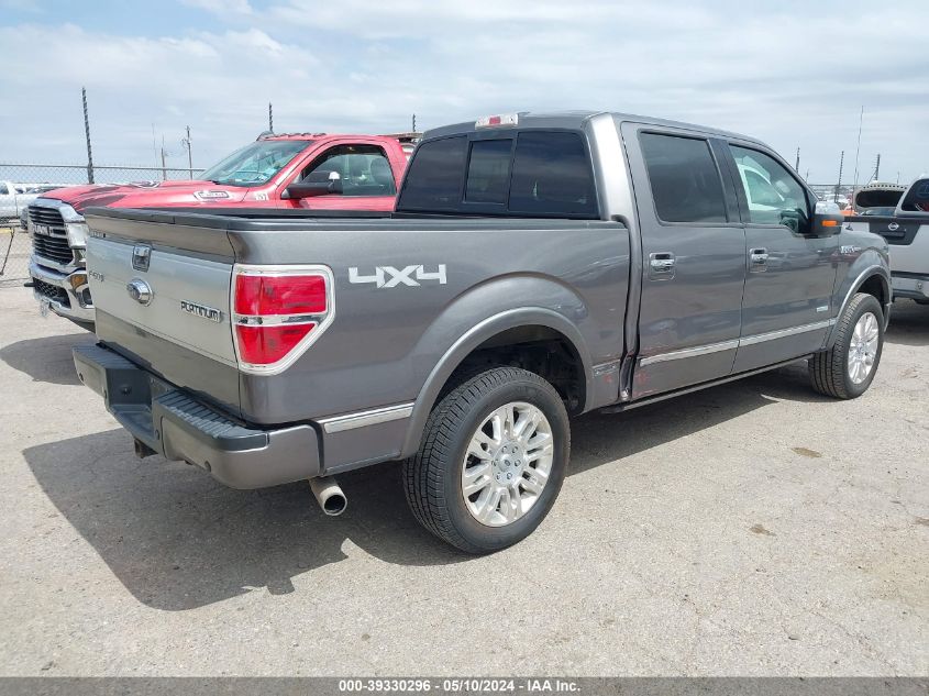 2014 Ford F-150 Platinum VIN: 1FTFW1ET0EFB29362 Lot: 39330296