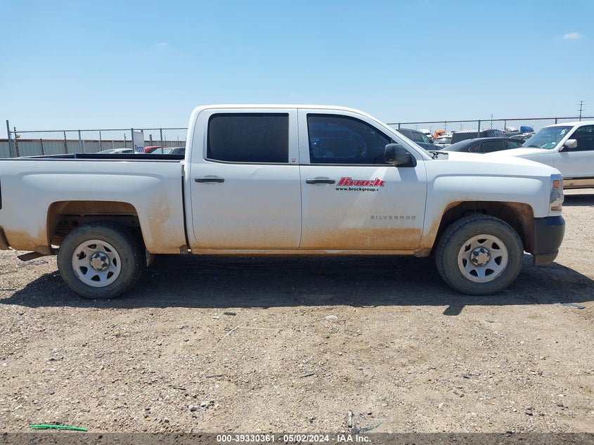 2016 CHEVROLET SILVERADO 1500 WT - 3GCPCNEH7GG247281