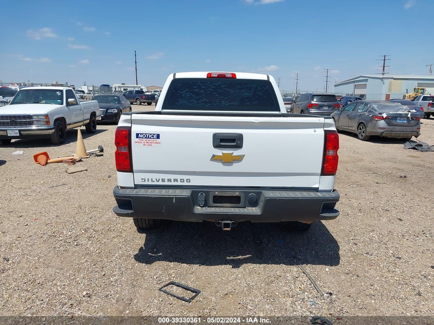 2016 CHEVROLET SILVERADO 1500 WT - 3GCPCNEH7GG247281